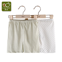 Rabbi pants holding hands bear male and female baby Summer new pant shorts (2 clothes)