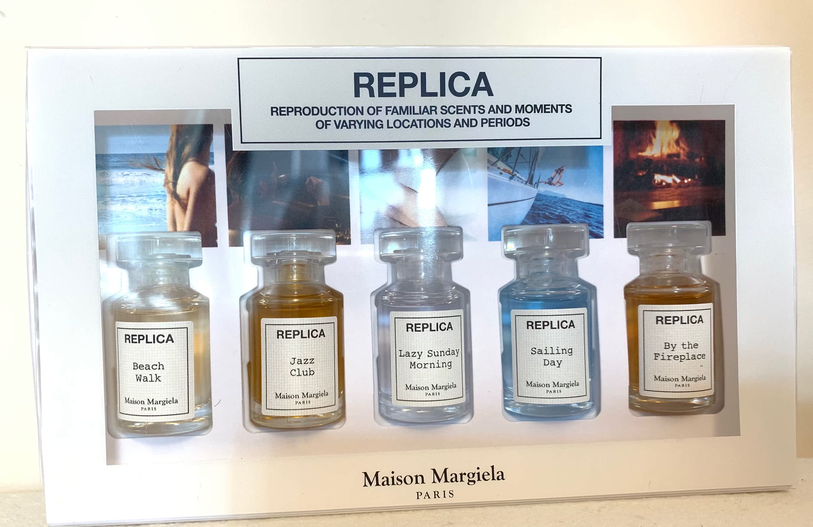 Maison Margiela馬吉拉香水禮盒7ml 5航海週日爵士沙灘火爐q香