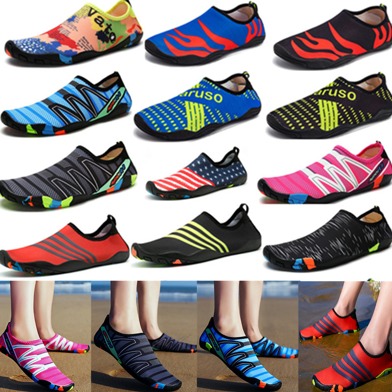 Fitness treadmill shoes men's swimming shoes diving shoes seaside wading upstream shoes couples travel beach shoes women's shoes