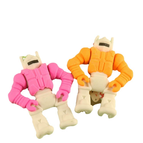 Мультяшный робот, ластик для школьников, канцтовары, детская награда, рождественский подарок, подарок на день рождения