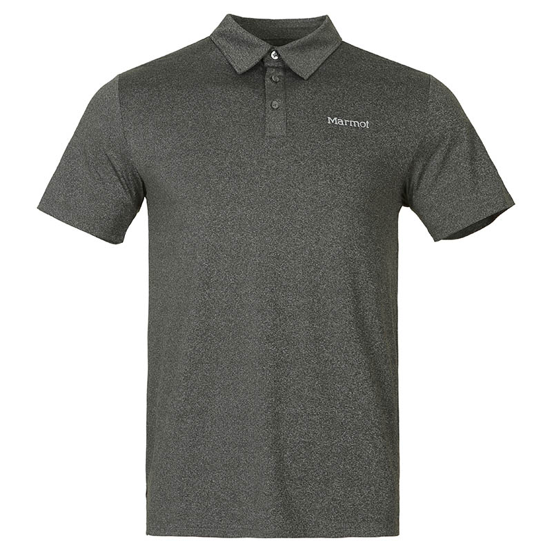 Marmot Spring/Summer Outdoor Business Classic Moisture Wicking Sweat Wicking Breathable Quick-Dry Men's Short-Sleeved T-Shirt Polo Shirt