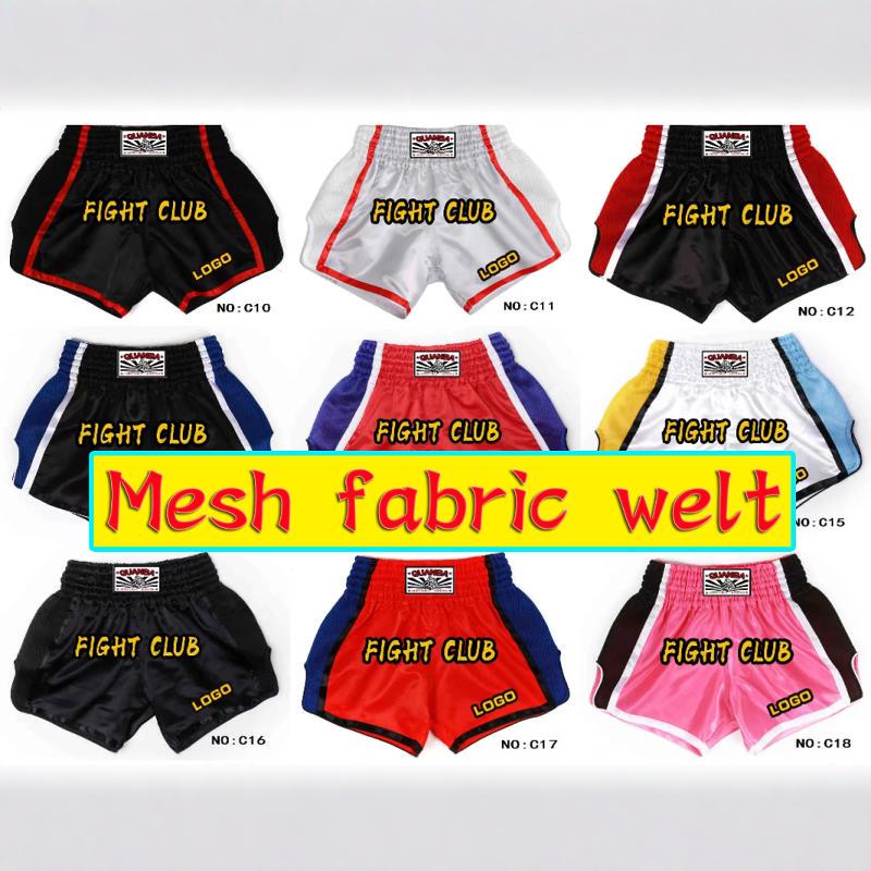OEM Embroidered Custom Designed MuayThai Shorts Fight shorts