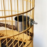 Бесплатная доставка птиц, гнезда, попугая из нержавеющей стали пищи чашка, птицы, палочки для водонагревателя, птицы питают миску для кормления чаши