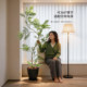 Ins style floor-standing potted plant ornaments