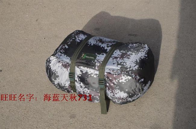 Buộc túi ngủ nhiệt độ chính hãng mùa xuân, mùa thu và mùa đông túi ngủ ba mùa trừ mười độ vào túi nhiệt độ người lính duy nhất túi ngủ hàng hóa tốt - Túi ngủ túi ngủ hình thú người lớn