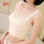 Mùa hè rắn màu lụa dây ống hàng đầu nữ lụa chống mục tiêu kích thước lớn đồ lót ren áo ngực quấn ngực áo lót