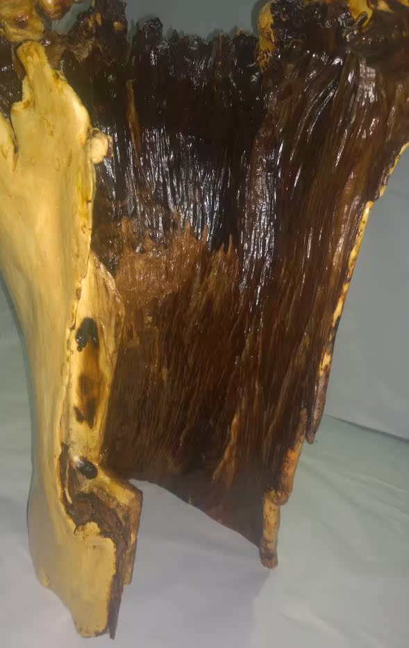Liễu gốc khắc bàn cà phê phòng khách trang trí hoa đứng cơ sở Gỗ tự nhiên rắn cây gốc bàn cây cảnh cổ đứng - Các món ăn khao khát gốc bàn ghế bằng gốc cây