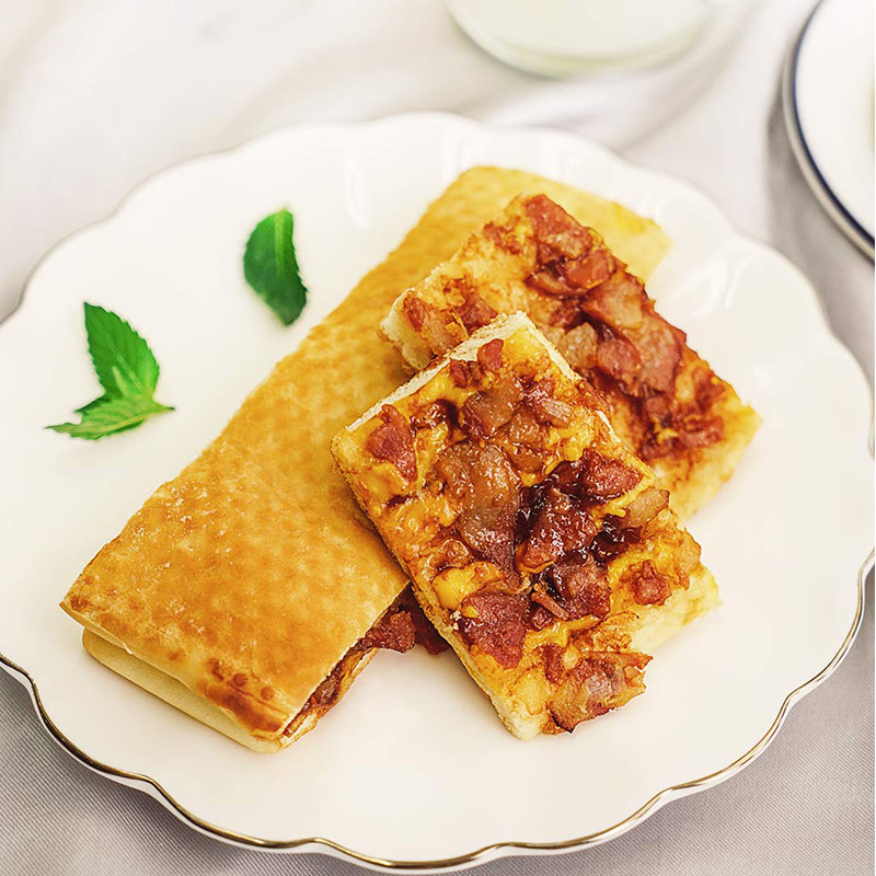 微波加热即食 大希地 鸡肉+牛肉+培根 帕尼尼汉堡套餐100g*16袋*2件 多重优惠折后¥143秒杀