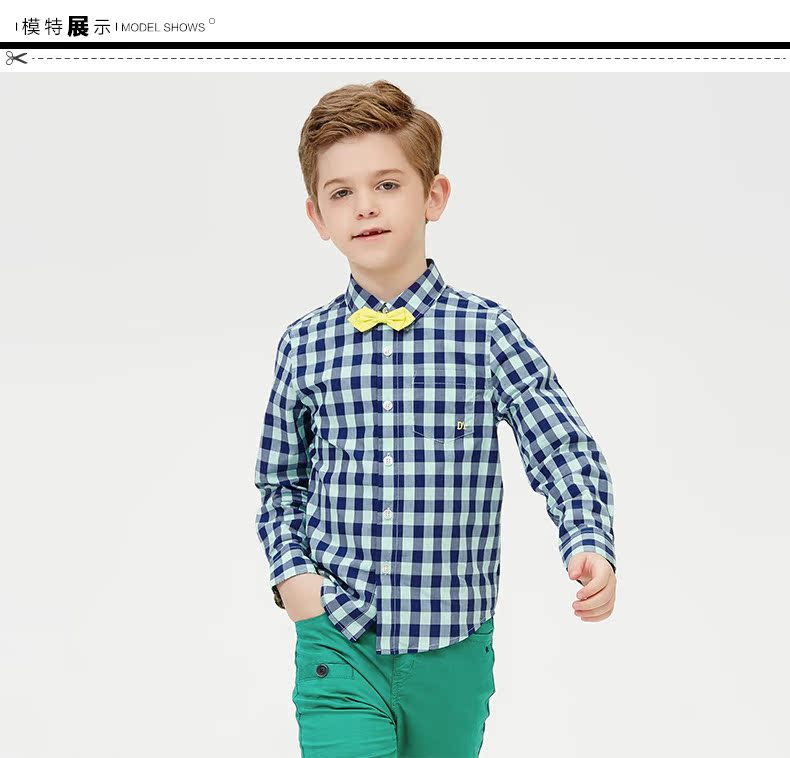Chemise garcon DEAR DEER à manche longue - Ref 2076528 Image 17