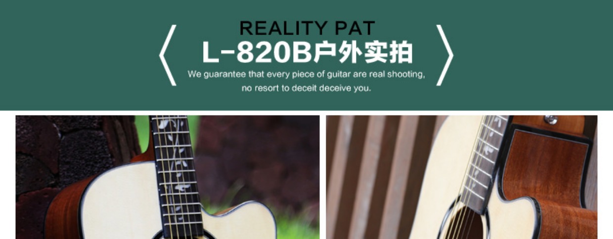 Nhạc cụ chính hãng Nhạc cụ dân gian Hộp đàn guitar Deviser41 Inch Sinh viên Guitar Acoustic Người mới bắt đầu Nam và nữ - Nhạc cụ phương Tây trống
