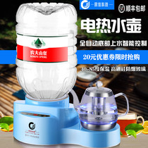 Fully automatic Sheung Shui household milk bubbler electric heating glass kettle small tea bar filter net drinking induction cooker tea table