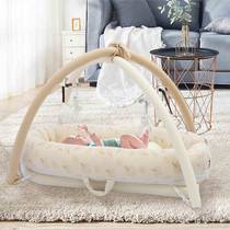  Portable baby crib Summer removable bed Medium bed Multifunctional newborn bionic birth palace bed BB bed anti-pressure