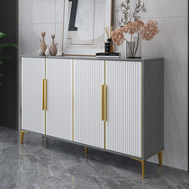 Light luxury shoe cabinet Simple modern entrance cabinet Household door large capacity locker Multi-layer partition foyer cabinet