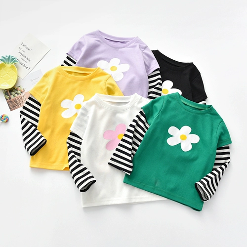 Рубиновый детский весенний базовый приятный телу лонгслив, популярно в интернете, 2020, тренд сезона, в западном стиле, в корейском стиле