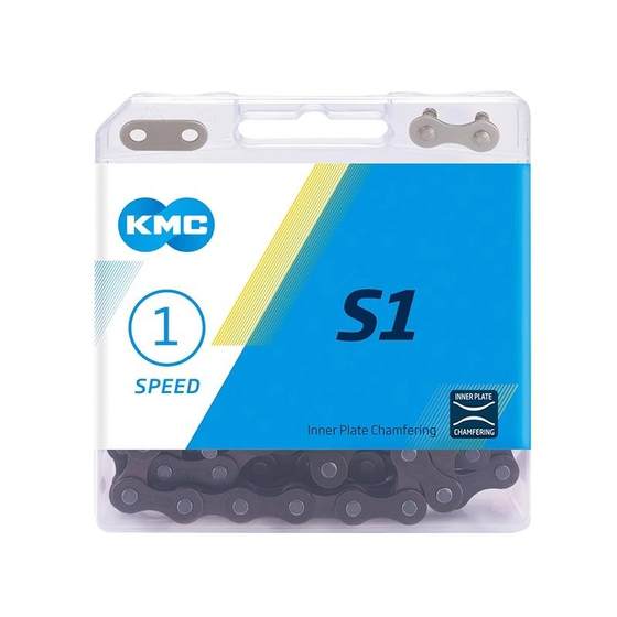 KMC桂盟S系列S1单速折叠车儿童车自行车链子链条适用捷安特美利达