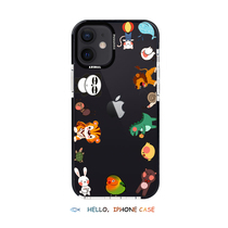 Zoo applies iphone12 pro mobile phone shell Apple XS MAX protective sleeve 11 couples female mini lovers