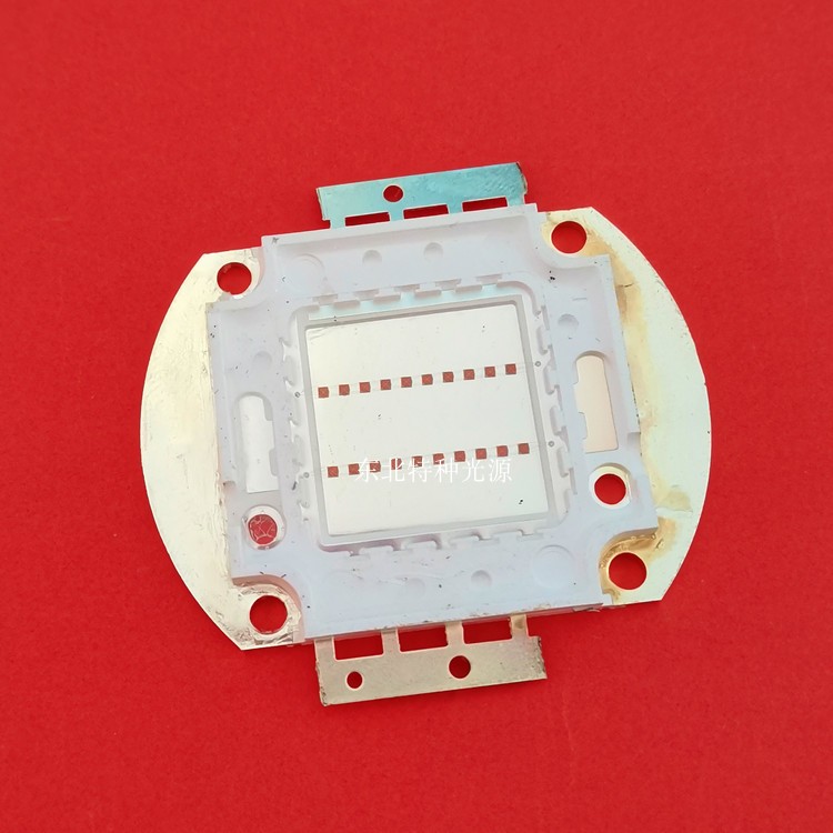 20W 大功率LED红光灯芯 620-625nm 红光灯  光子理疗仪灯珠
