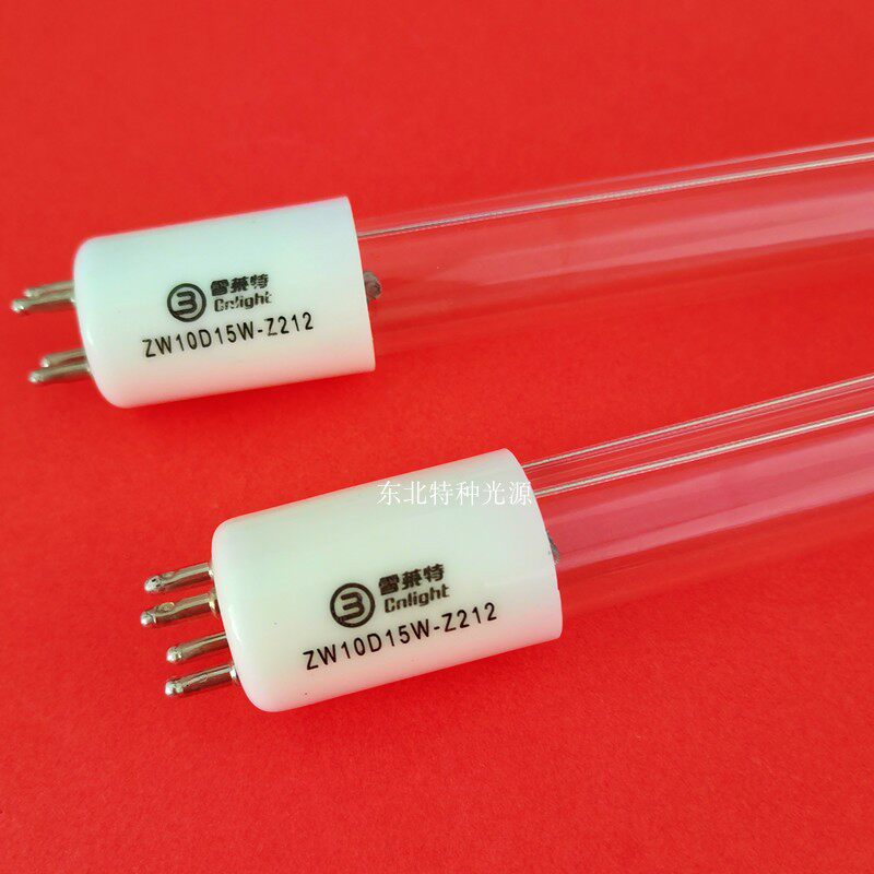 沈阳10W纯石英紫外线水处理杀菌灯管ZW10D15W-Z212 BS-ZSZ101E