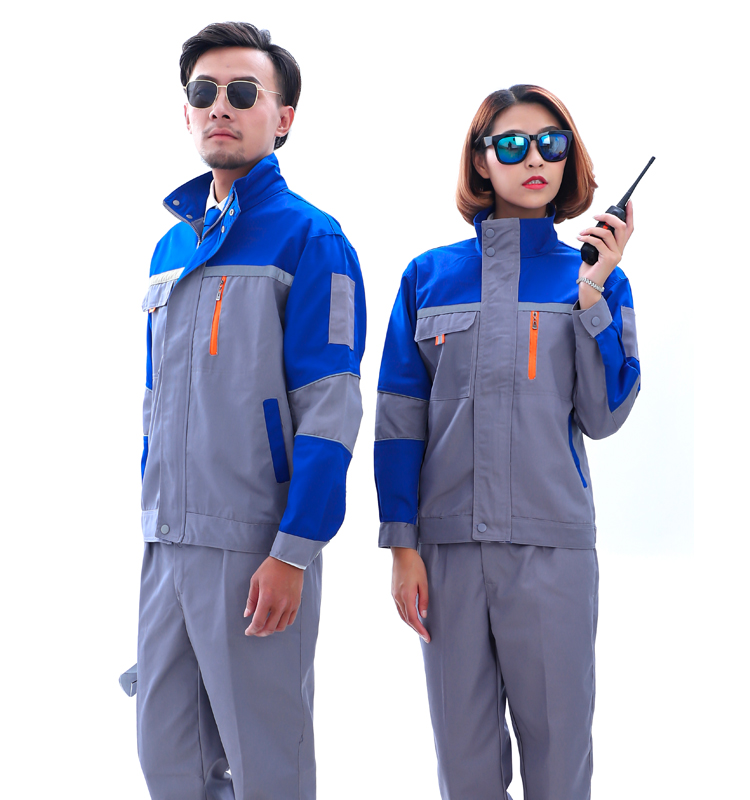 Dịch vụ sửa chữa ô tô mùa xuân và mùa thu mặc áo khoác nam áo sơ mi nữ tùy chỉnh cửa hàng sửa chữa công nhân xưởng may tay áo dài in quần áo - Bộ đồ set đồ nam đẹp