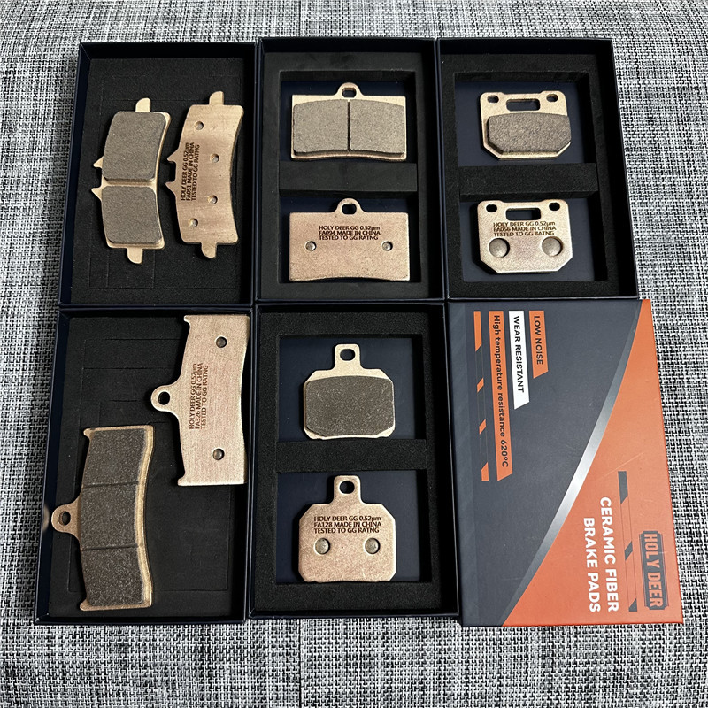 Aideli Car Brake Calipers, Abalone-Type Four-Brake Pads, Rpm Size Crab Radiation, Metal Ceramic Disc Brake Pads