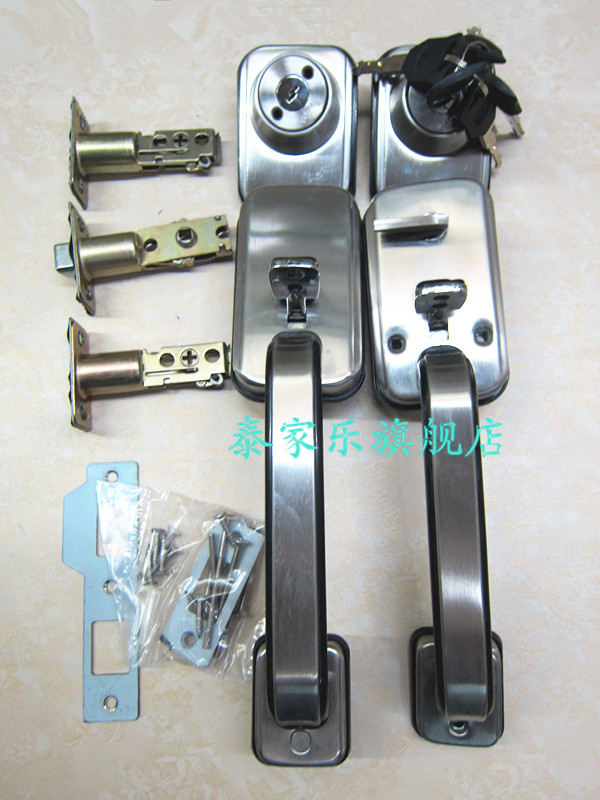 Taiwan strong stick 6800 anti-theft door luxury big lock Jimin anti-theft lock three-tongue strong stick lock