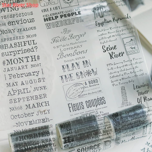 Винтажная наклейка для маскировки для домашних животных прозрачная водонепроницаемая лента