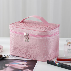 Internet celebrity cosmetic bag large capacity super popular portable portable cute female travel carry-on simple toiletry storage bag waterproof