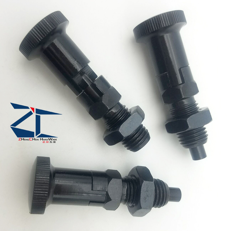 Fine tooth self-locking knob plunger flat end indexing pin PXYAF PXYKF(ZC503-2)