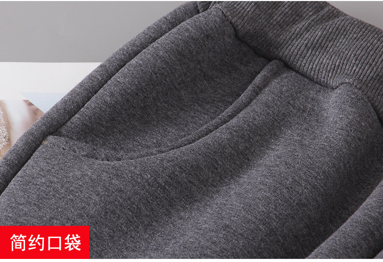 Mùa đông len cashmere quần bó sát phụ nữ cộng với nhung chân dày đóng quần giản dị rộng quần cotton ấm shop thời trang nữ