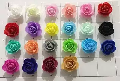 70cm玫瑰花熊泡沫熊礼盒永生花抱抱熊七夕情人节圣诞礼物香皂花熊