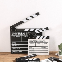 ins Nordic Creative Cinema Cricket Props Director Board Retro Small Swing Piece Home Decoration Pint Board Furnishing