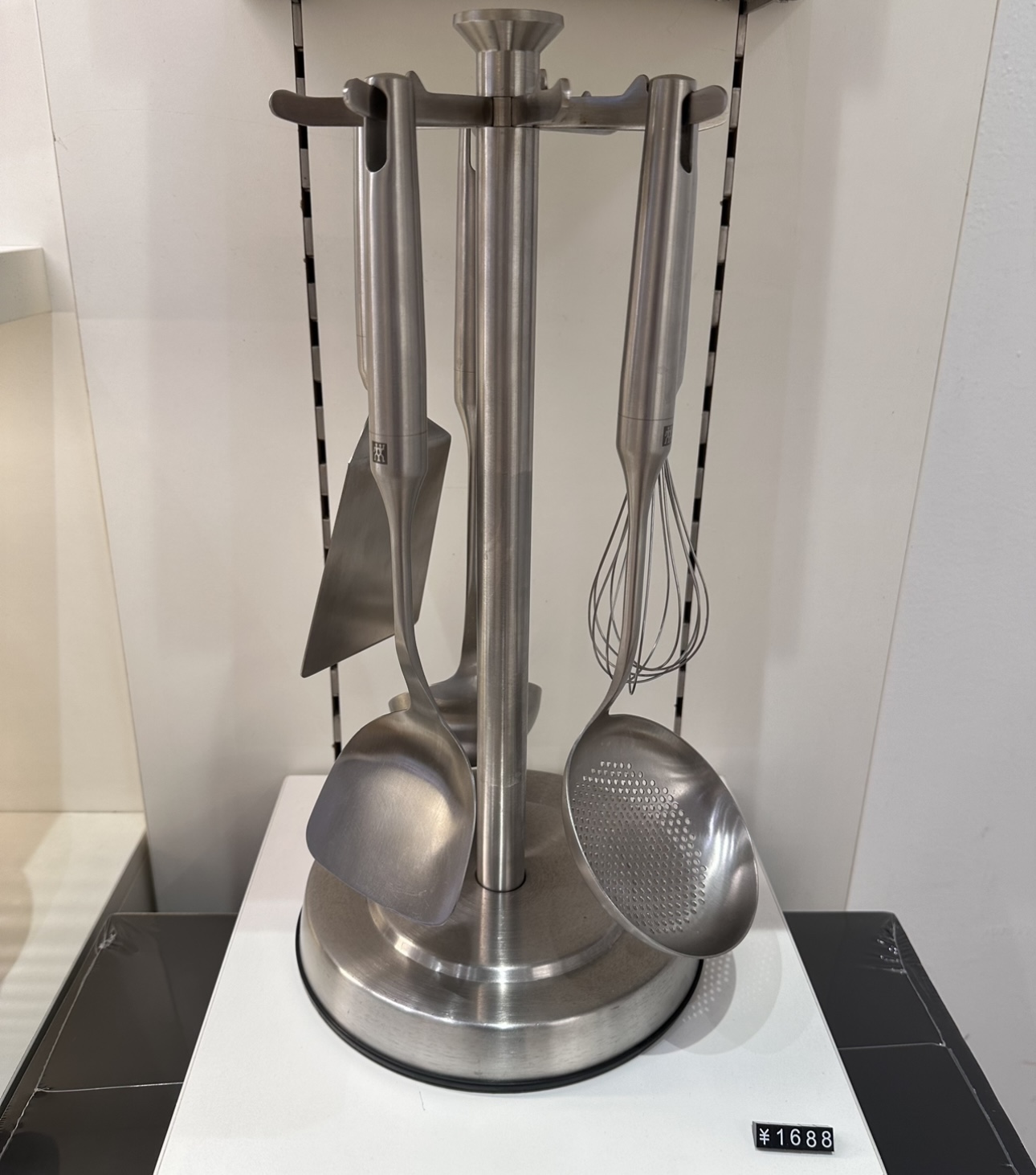 German Bicolor Rotating Cookers 6 Pieces Suit Special Cabinet Kitchen Sauttiy Shovels Suit Stainless Steel-Taobao