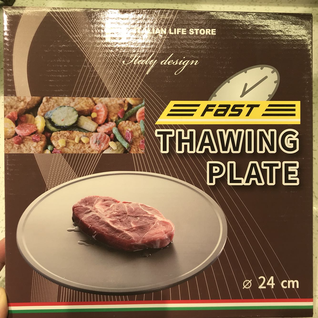 Fei Jie Fei Jie imported thermal plate heat conduction plate thawing plate protection pot bottom enamel cast iron pot standing special offer