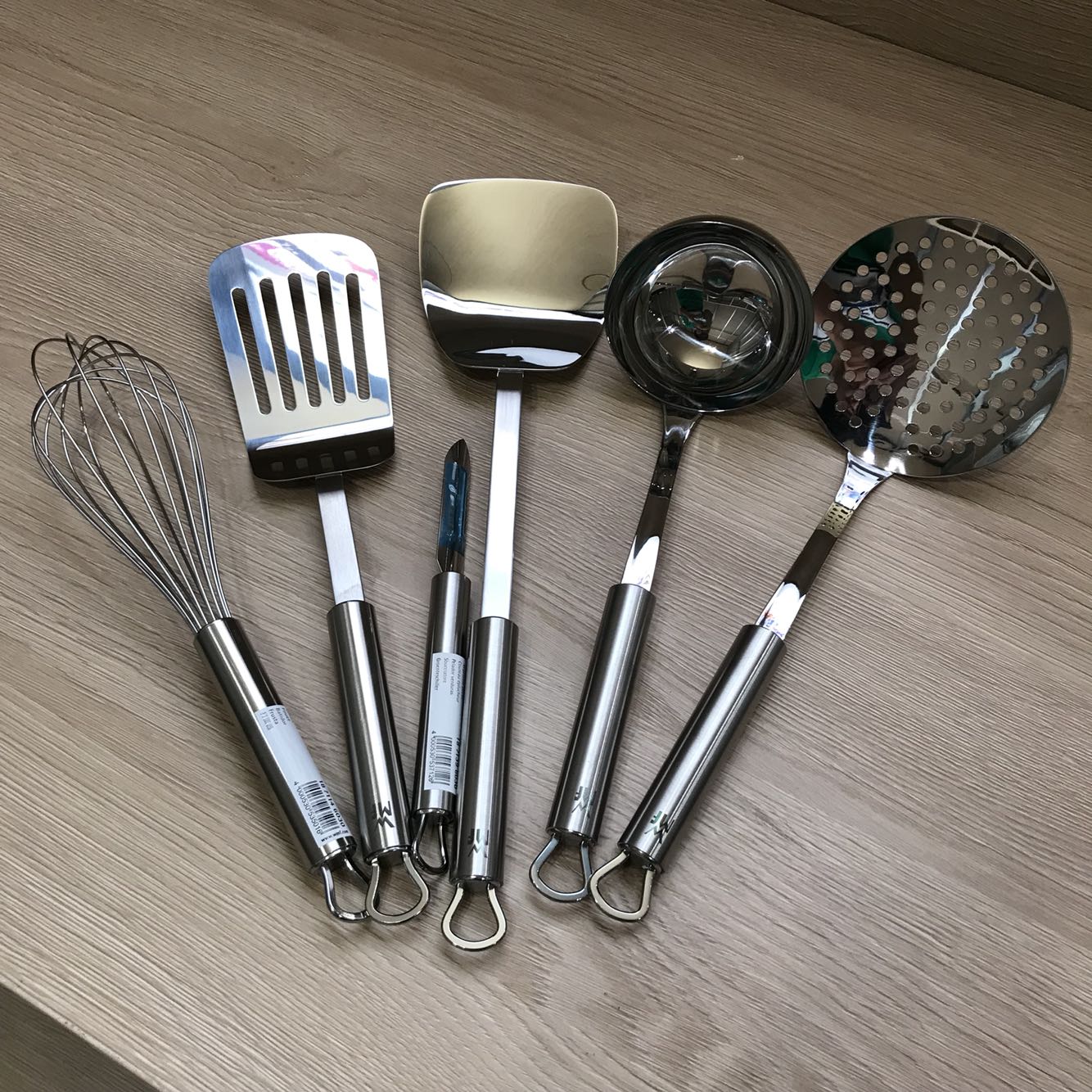 德国WMF不锈钢七件套，厨房神器，让烹饪变得轻松愉快！🍳✨