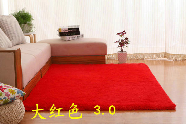 Đặc biệt cung cấp vận chuyển dày có thể giặt lụa tóc phòng khách phòng ngủ bàn cà phê cạnh giường cửa sổ bay thảm cửa mat cửa hàng đầy đủ có thể được tùy chỉnh thảm trải sàn
