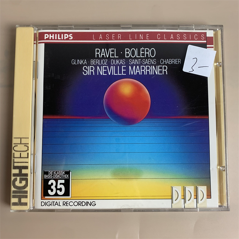 Ravel, Bolero, Mariné Conducting, German Edition, Silver Disc