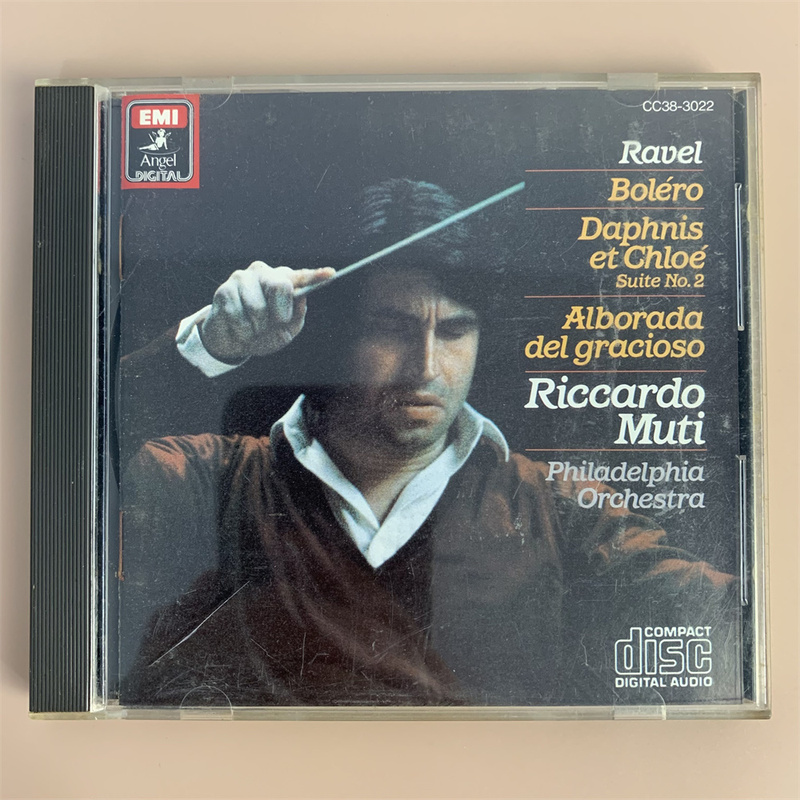 Ravel's Bolero/Daphne and Chloe Suite, Muti, Philharmonic Orchestra, Black Triangle Edition Ravel's Bolero/Daphne and Chloe Suite, Muti, Philharmonic Orchestra, Black Triangle Edition