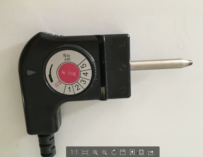 [USD 10.41] Korean grill power source hot hot hot pot plugin wire 1