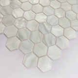 Натуральная шестиугольная мозаичная наклейка на стенах наклейка