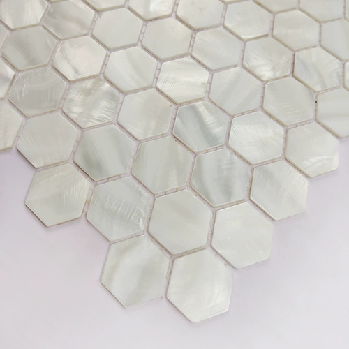 Натуральная шестиугольная мозаичная наклейка на стенах наклейка