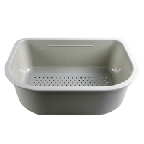 Sky Force Kitchen Wash Vegetable Basin Drip basket Drip Basket Plastic Drain basket Hanging Wash Vegetable Basket Drain rack QD018