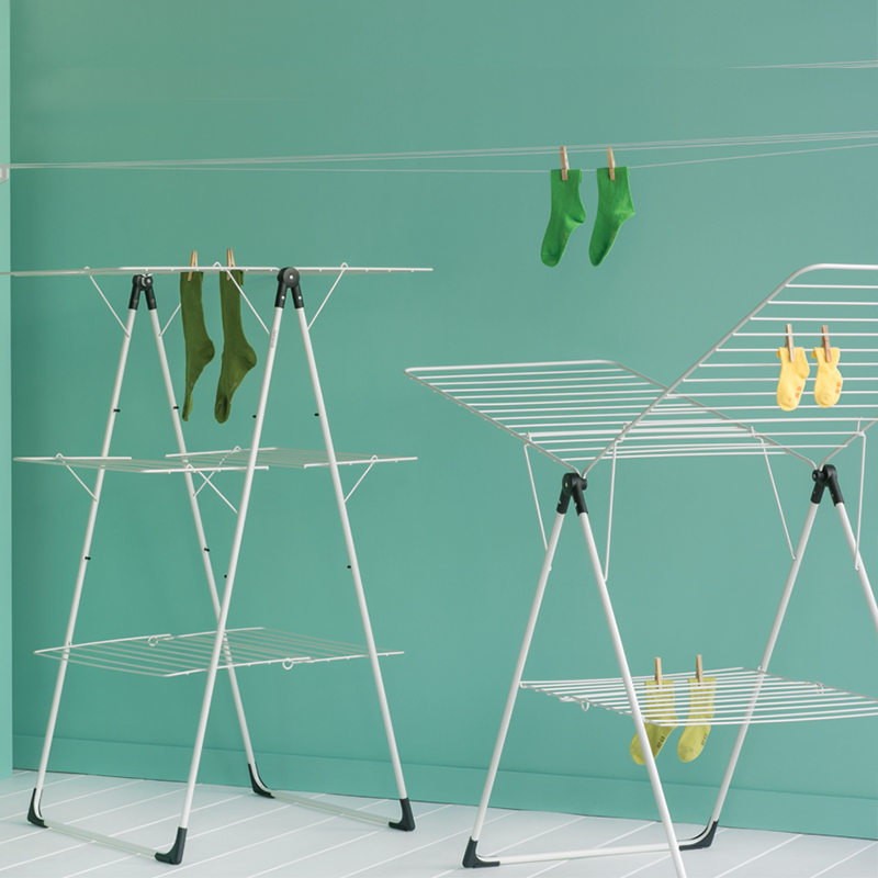 Dutch import Brabantia Berbers multi-layer folding drying rack floor drying clothes drying quilt towel rack home