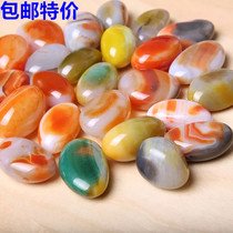 Nanjing Natural Rain Flowers Stone Original Stone Boutique Goose Boulder Five Colored Stone Batch Manau Stone Paving Stone Fish Tank Bonsai