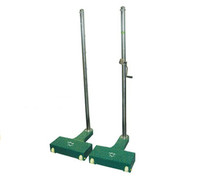 Mobile badminton pillars indoor and outdoor high-end thickened mobile pillars cast iron mobile badminton pillars two