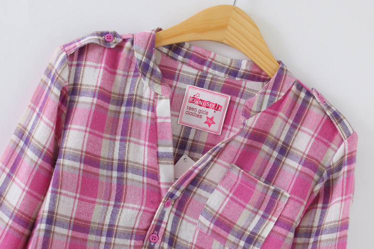 Chemise fille à manche longue - Ref 2087102 Image 5