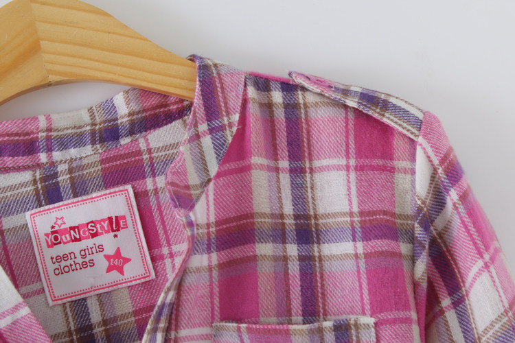 Chemise fille à manche longue - Ref 2087102 Image 8