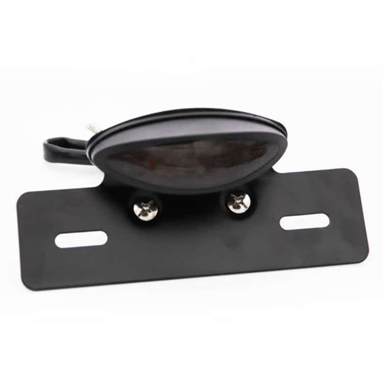 Xe máy retro đèn hậu biển số sửa đổi ánh sáng phổ quát xe tay ga LED đèn phanh Harley cảnh báo chống đuôi - Đèn xe máy đèn led vàng xe máy