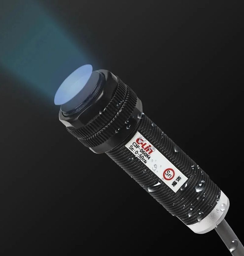 C-Lin Hingling diffuse reflected light electric switch C3F-D50N4 P4 DC four-wire DC10-30V NO NC