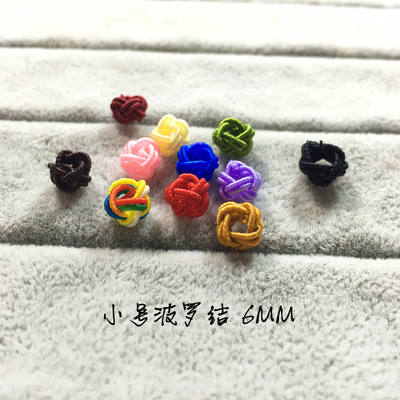 DIY crystal accessory pineapple knot buckle bracelet, handcrafted material in seven colors