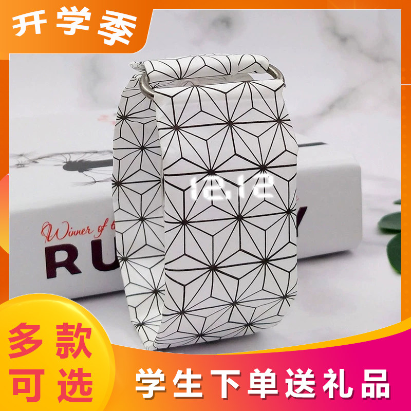 Unicorn Watch Lovely Star Sky Student Retro Candy Color German Black Technology Paper Watch Men and Women Waterproof Night